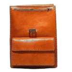 Quirvow Moroccan Leather Backpack – Handcrafted Genuine Leather, Tan - Image 3