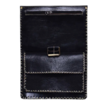 Quirvow Handcrafted Moroccan Leather Backpack – Genuine Leather, Black - Image 4