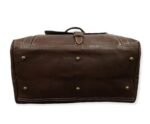 Quirvow Moroccan Leather Travel Bag – Handcrafted Genuine Leather, Brown - Image 3